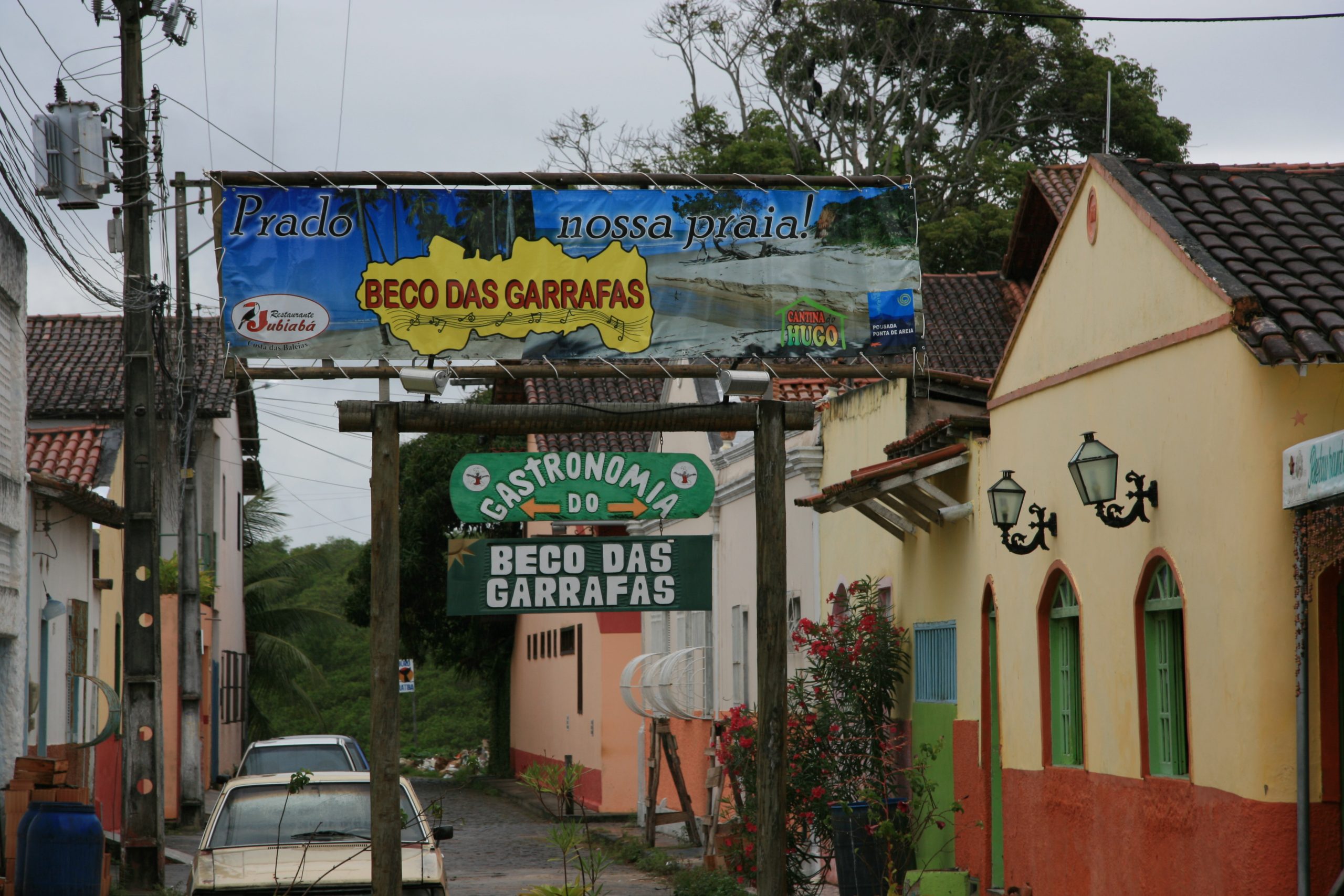 Beco das garrafas - PRADO BA