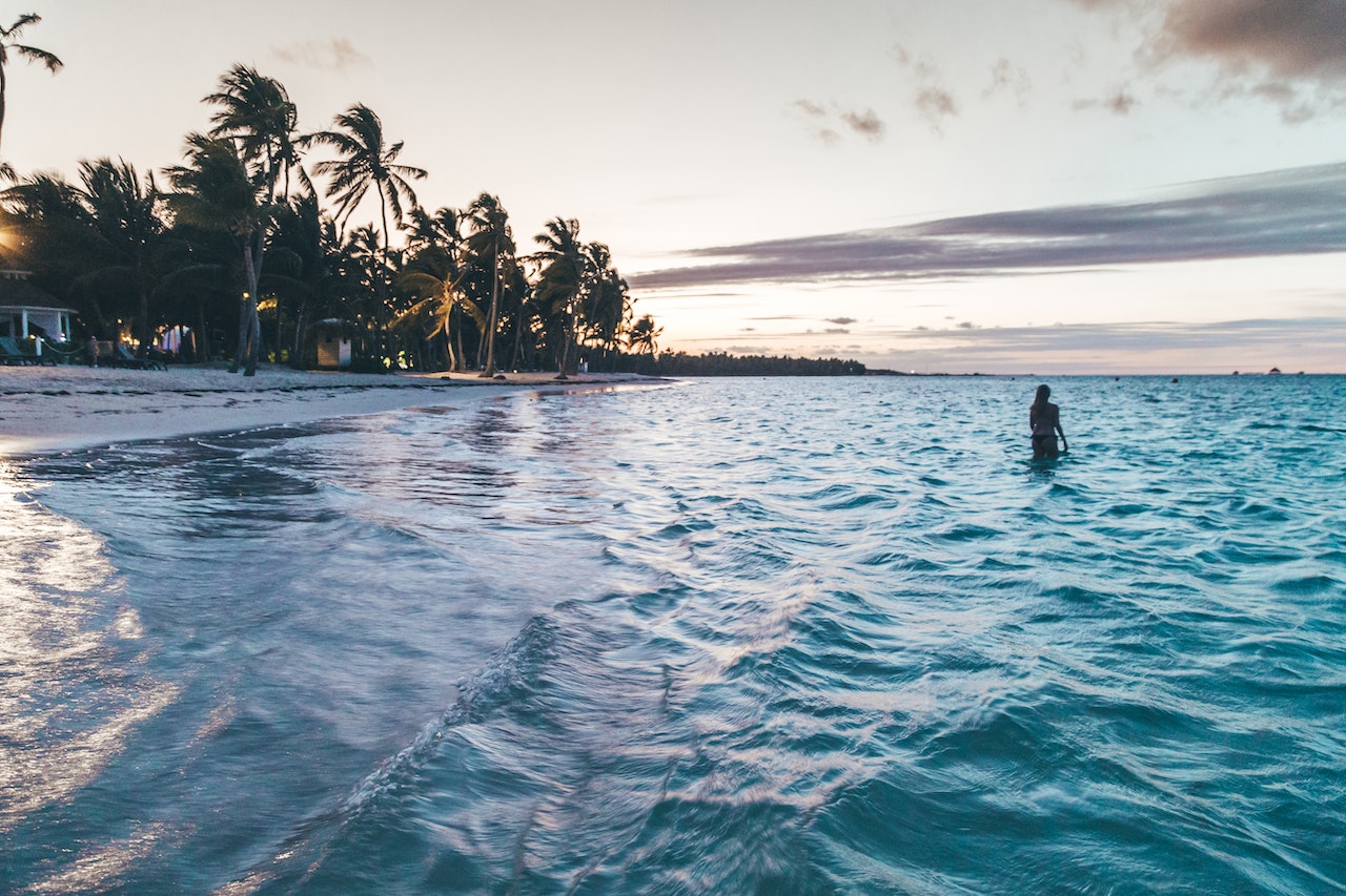 Prado é o novo Caribe do Nordeste.Imagem livre de direitos autorais.