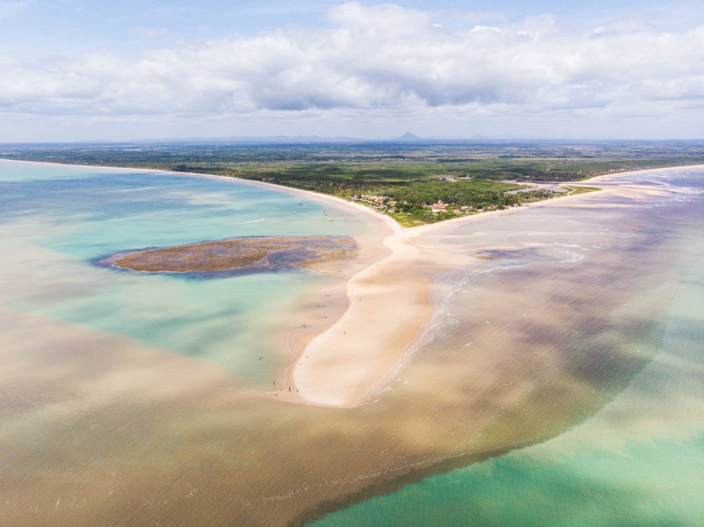 Uma das praias de Prado - Ponta do Corumbau.Fonte da imagem: fuiserviajante.com.br